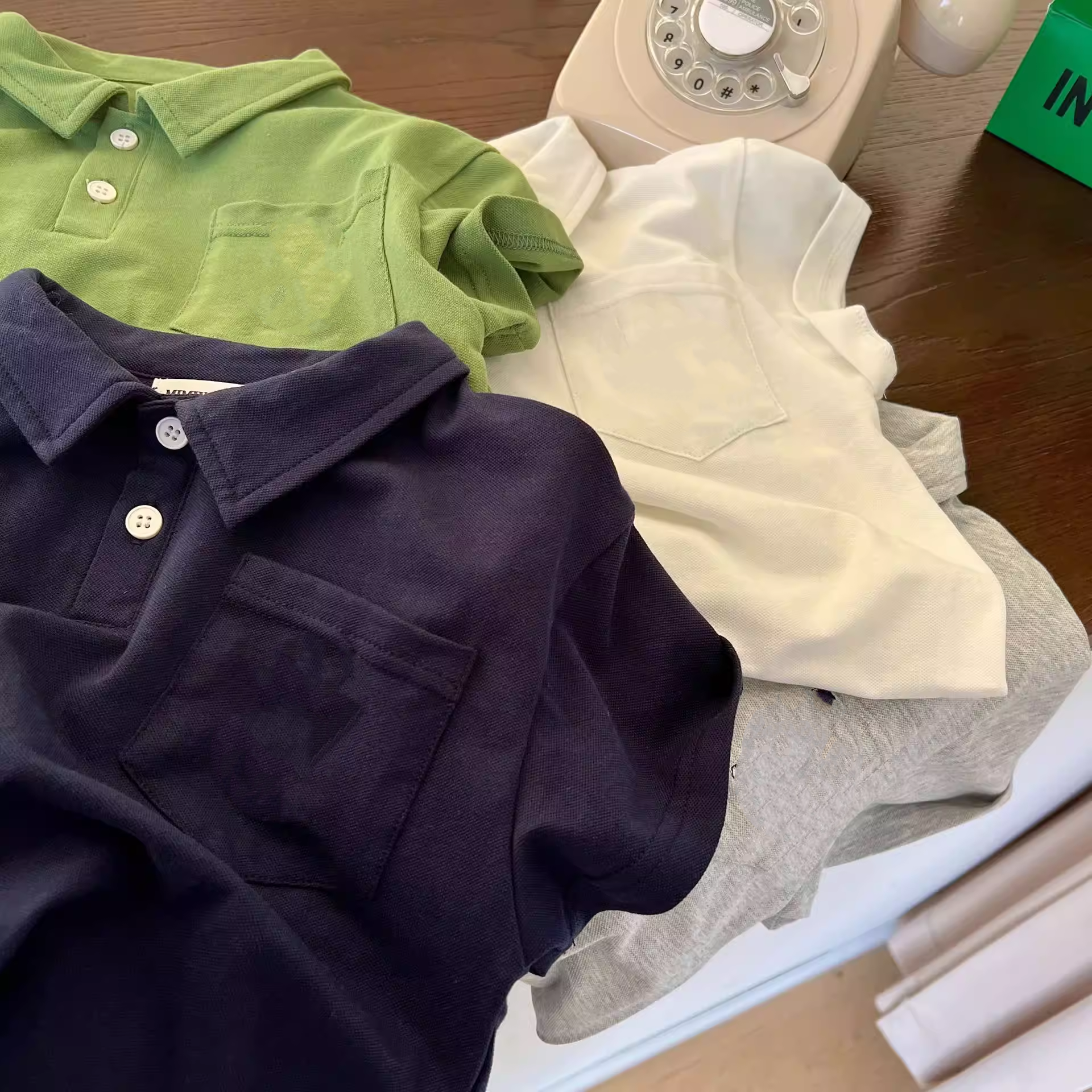 男童polo衫短袖T恤卡通绣花2026夏季新款女宝宝t纯棉半袖翻领上衣