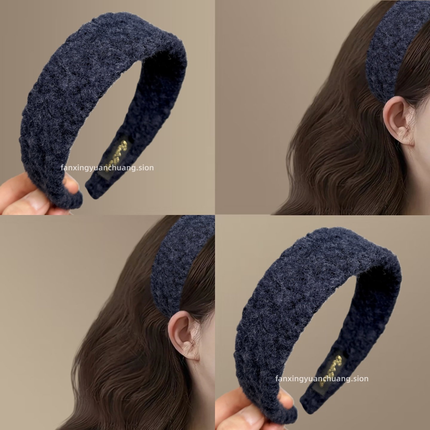 【蓝鸢逐风】秋冬羊羔绒宽发箍复古时尚头箍气质百搭旅行发卡简约,户外/登山/野营/旅行用品,旅行发卡,淘宝优惠券,粉丝福利购,淘宝优惠卷