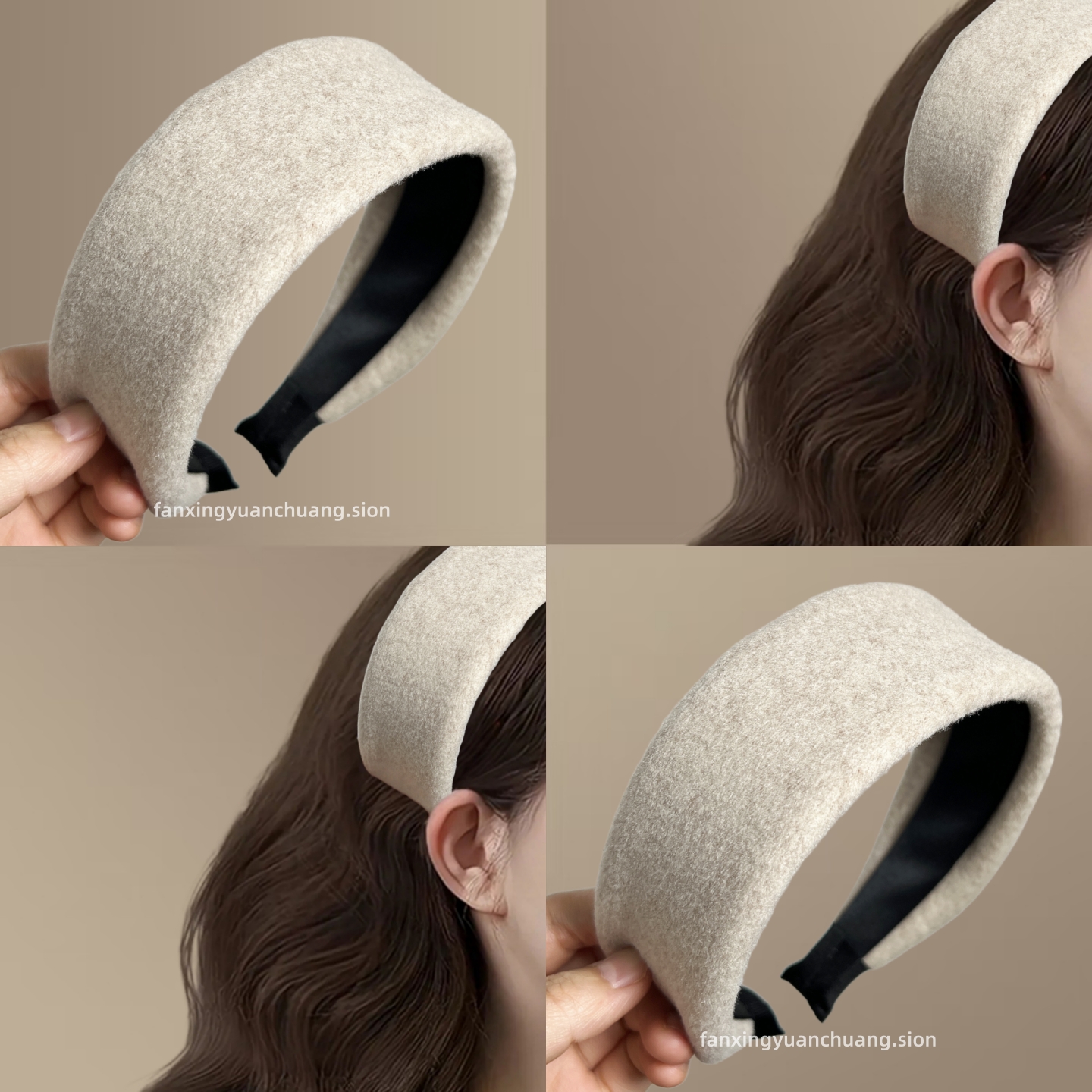 超柔软毛绒布艺大肠发圈秋冬新款