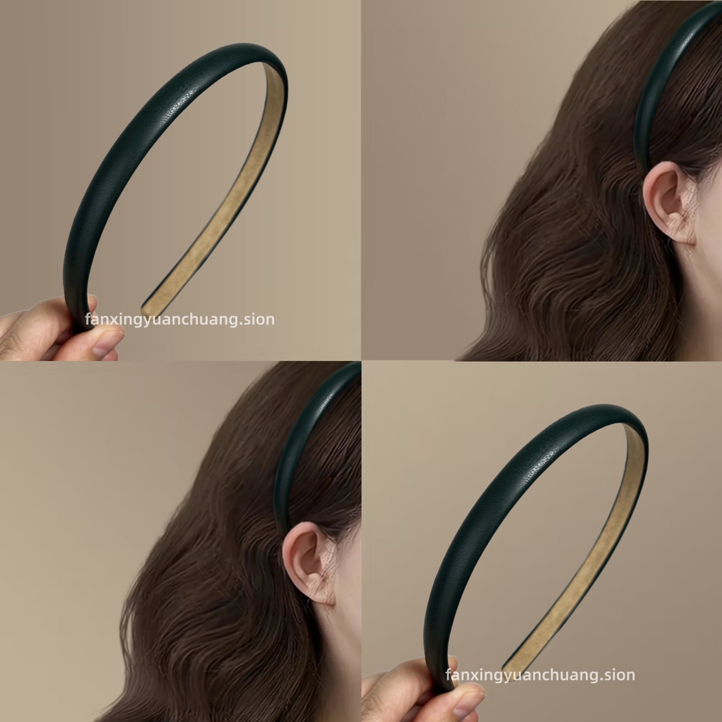 莫兰迪高级感深色系皮质发