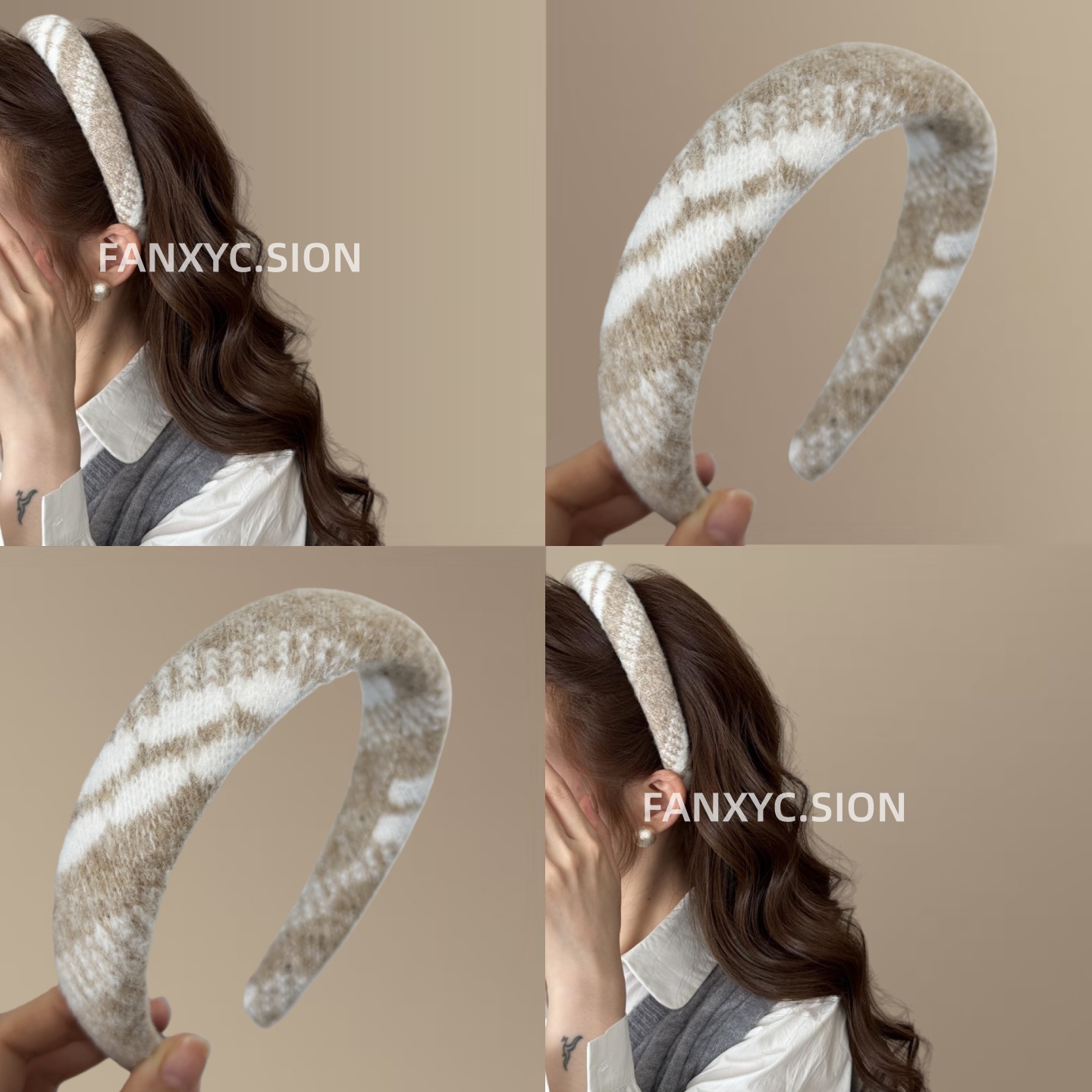 秋冬高颅顶发箍女款2025新