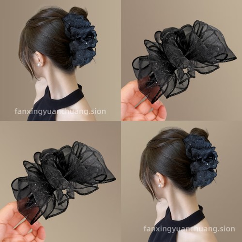 云朵泡泡抓夹女旅行发卡