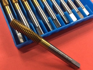 正品渭河镀钛挤压丝锥/丝攻/机攻M1.4 M1.6 M2 M2.5 M3 M3.5 M4M5