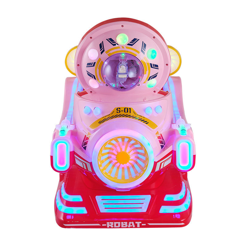 投币摇摇车小孩电动mp5吹泡泡太空舱摇摆机商用3d互动液晶玩具车
