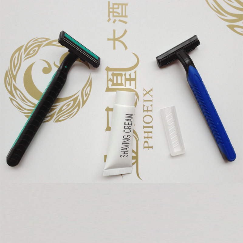 星级酒店一次性剃须刀 宾馆一次性须刨 不锈钢刀片刮胡刀刮毛刀