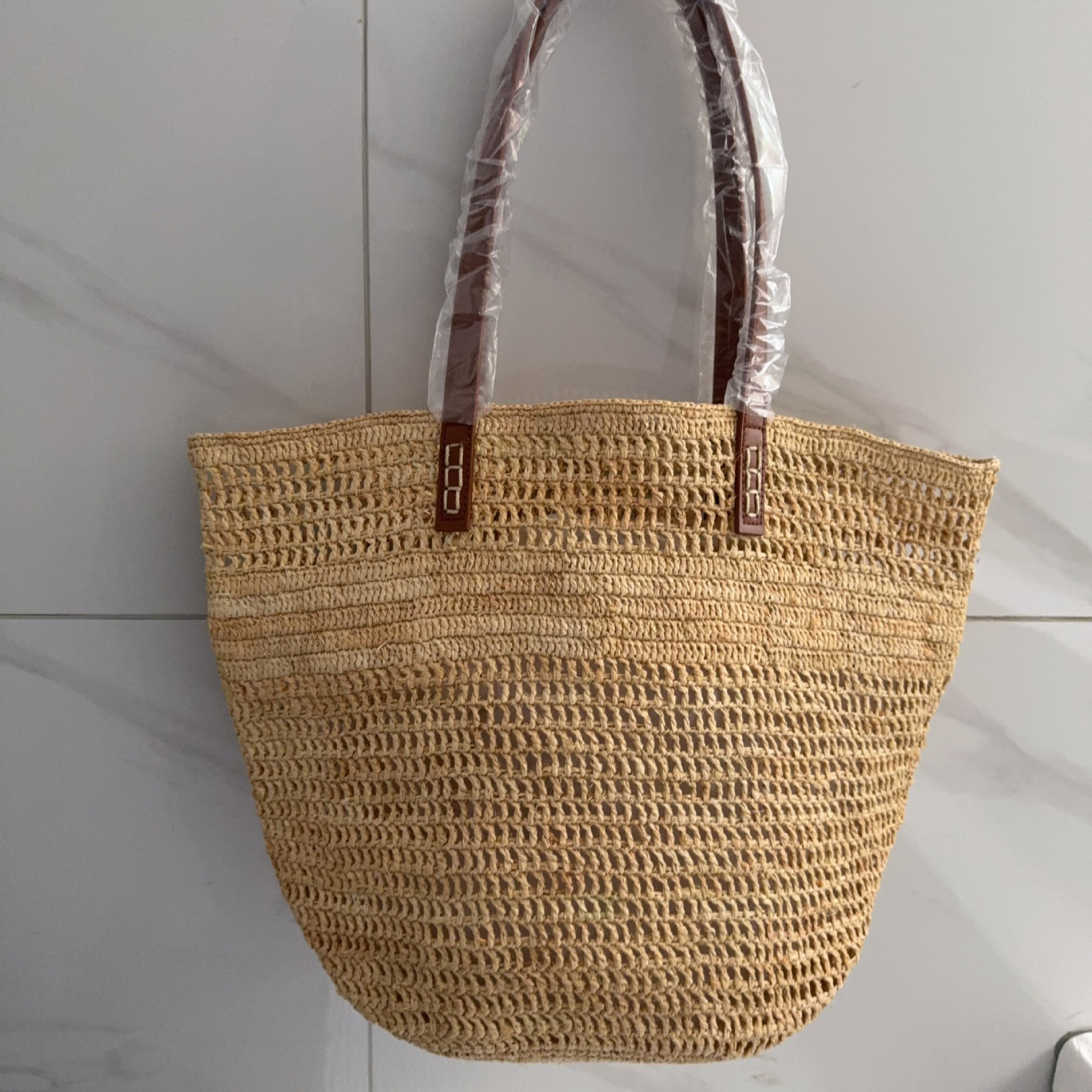 夏季流行度假风编织包