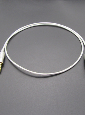 发烧级镀银3.5公转公四节声卡直播连接手机音频线专用伴奏内录线