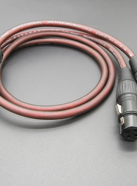 3,5mm单声道转双卡农一分二  3.5小二芯转双卡农语音点歌机连接线