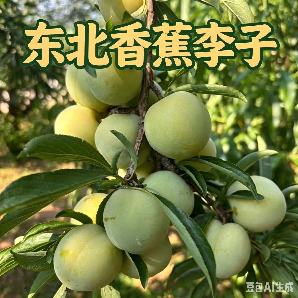 东北香蕉李子现摘新鲜应季水果干碗早黄李子特产酸甜多汁产地直发