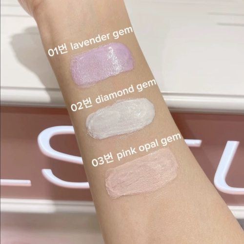 JILL STUART Crystal Полупрозрачный изолирующий косметический праймер Изолирующий крем Фиолетовый Розовый
