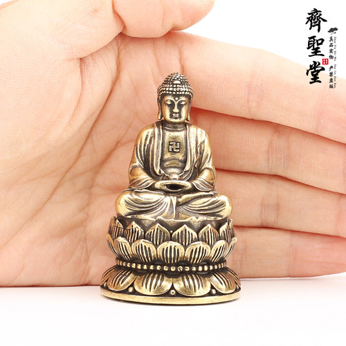 三宝齐圣堂六字真言小佛像
