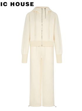 Basic House/百家好2024春秋时尚运动连帽套卫衣B0183B50292-1480