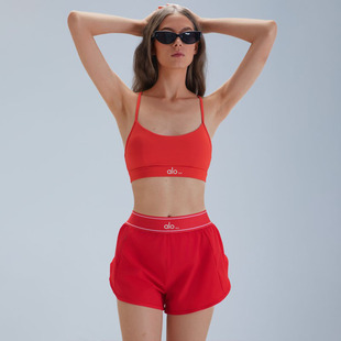 ALO SCO亚马逊裸感瑜伽跑步套装女装户外运动细肩带内衣瑜伽服