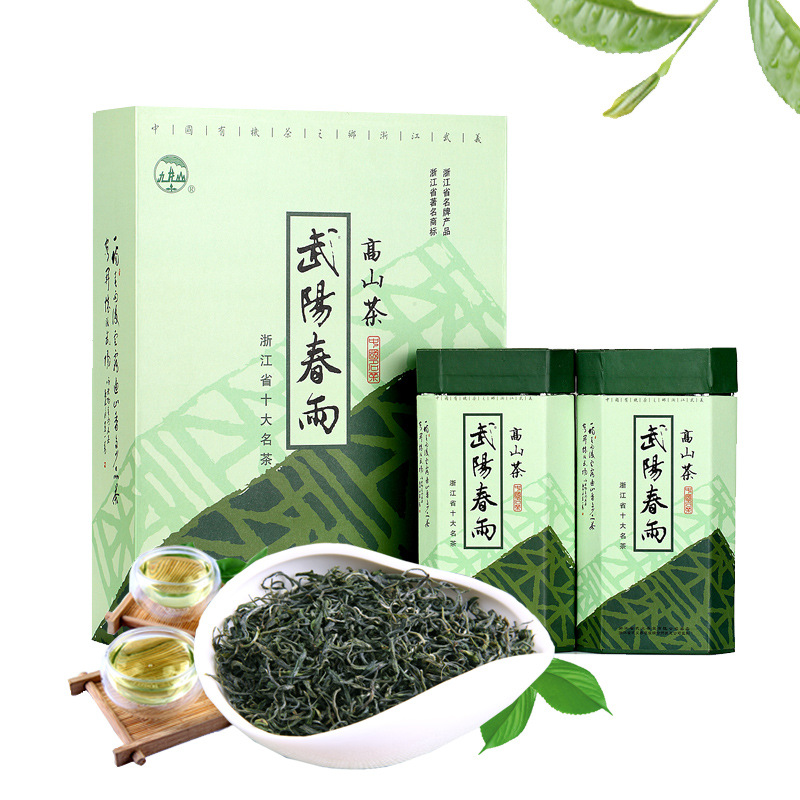 2025年新茶明前春茶高山茶盒装明前毛峰直供特色产区绿茶九龙山