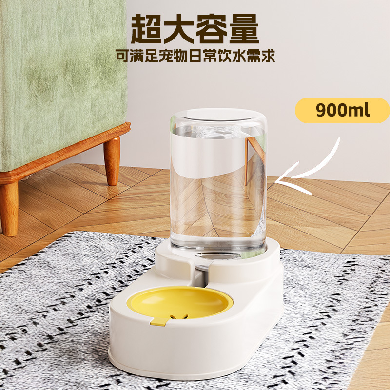 创格宝自动喂食喂水器猫咪碗狗狗宠物饮水机一体猫粮盆狗饭盆用品