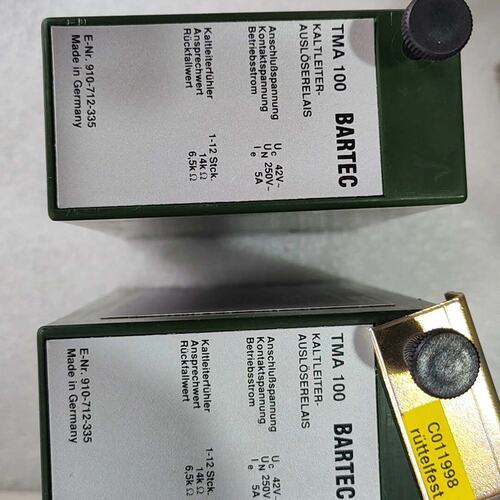 议价艾柯夫煤机 漏电检测模块BARTEC TMA 100可维修