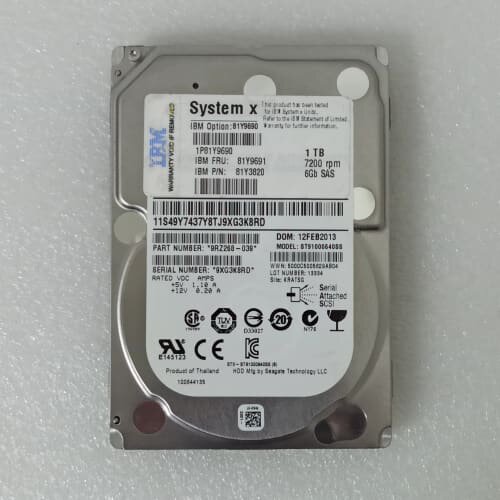 议价IBM 81Y9691 81Y9690 81Y3820 1T可维修