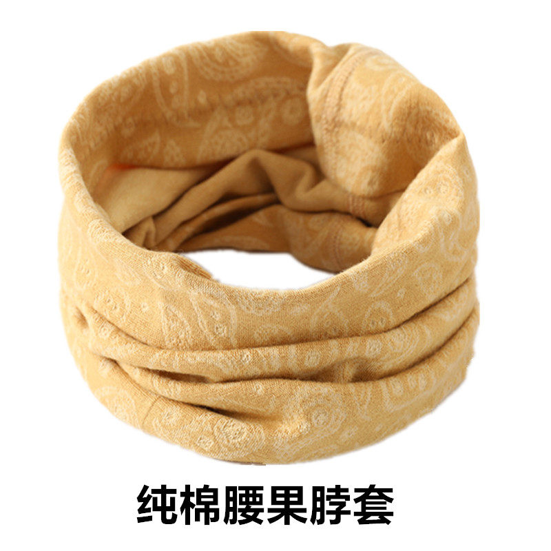 纯棉围脖女夏季套头小围巾护颈椎