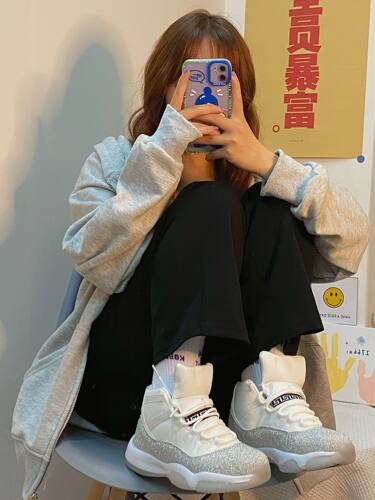 2021秋季港风满天星军训鞋运动鞋