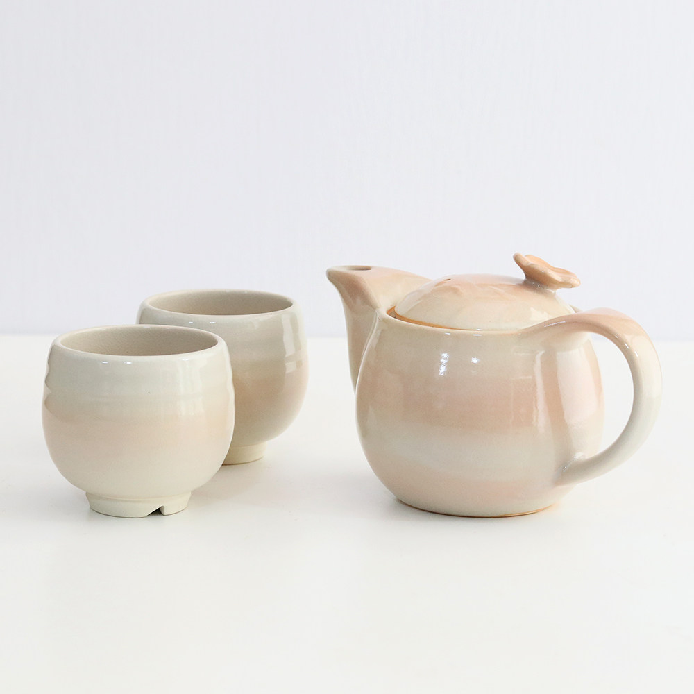 日本萩烧诧寂风日式手工功夫茶具