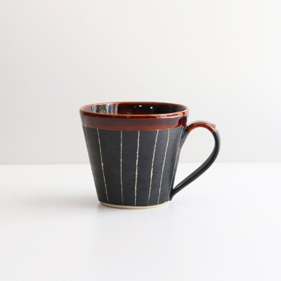 信乐烧糖釉日式手作马克杯汤杯