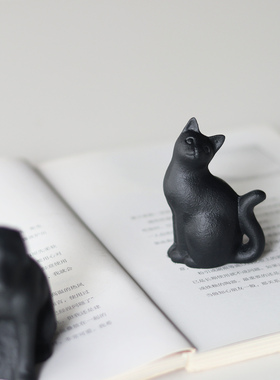 日本南部铁器铸铁文镇书房笔架