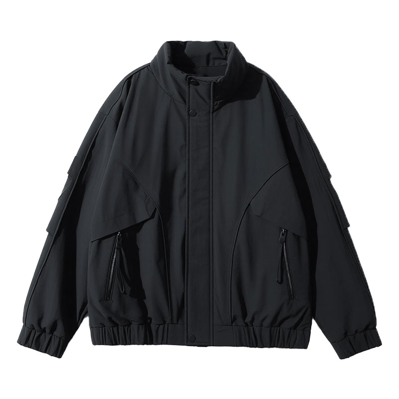 F216-P138控188社会小伙立领棉衣外套潮流修身棉服男黄1,男装棉衣,电商A346
