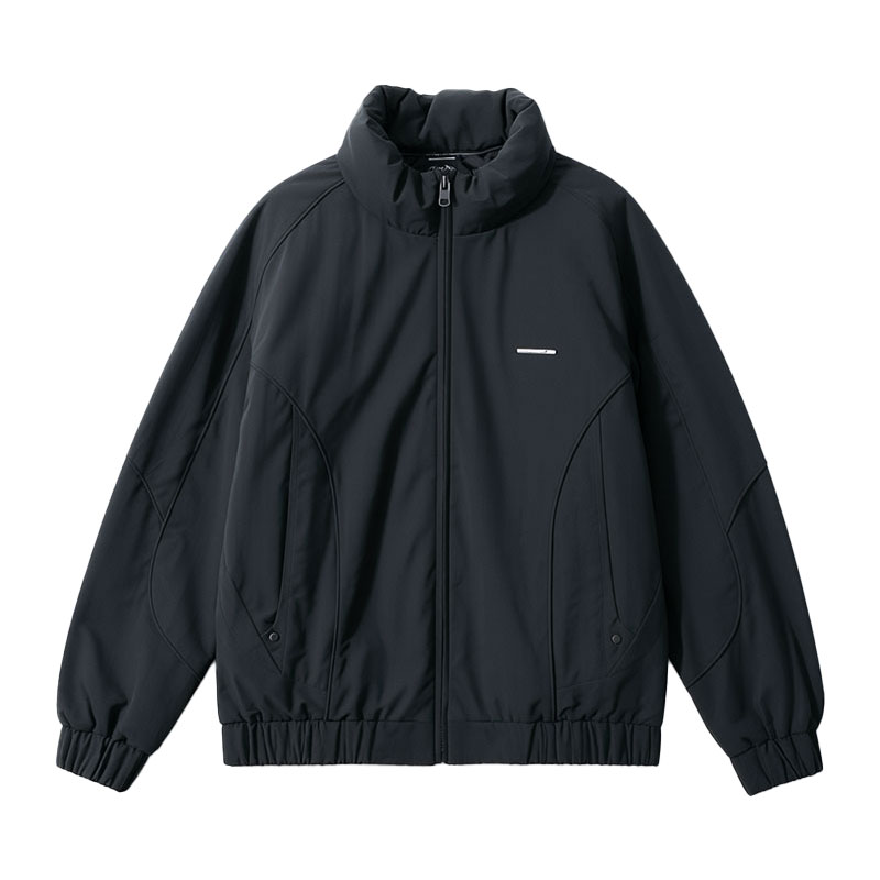 F217-P138控188社会小伙立领棉衣外套潮流修身棉服男咖1,男装棉衣,电商A346