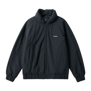 F217-P138 控188 社会小伙立领棉衣外套潮流修身棉服男 咖1图片