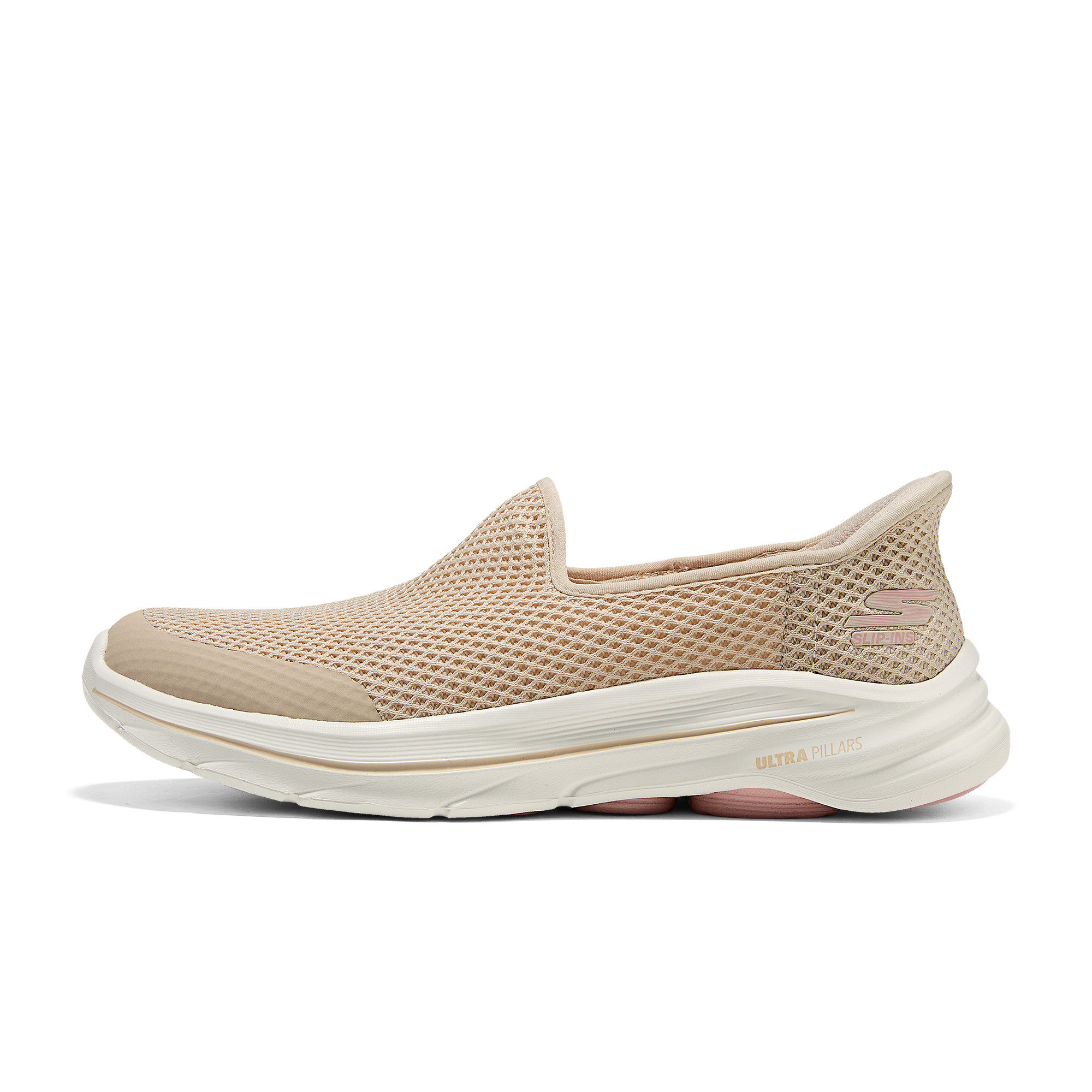 Skechers斯凯奇2026夏款女鞋一脚蹬闪穿鞋网面透气健步鞋125954