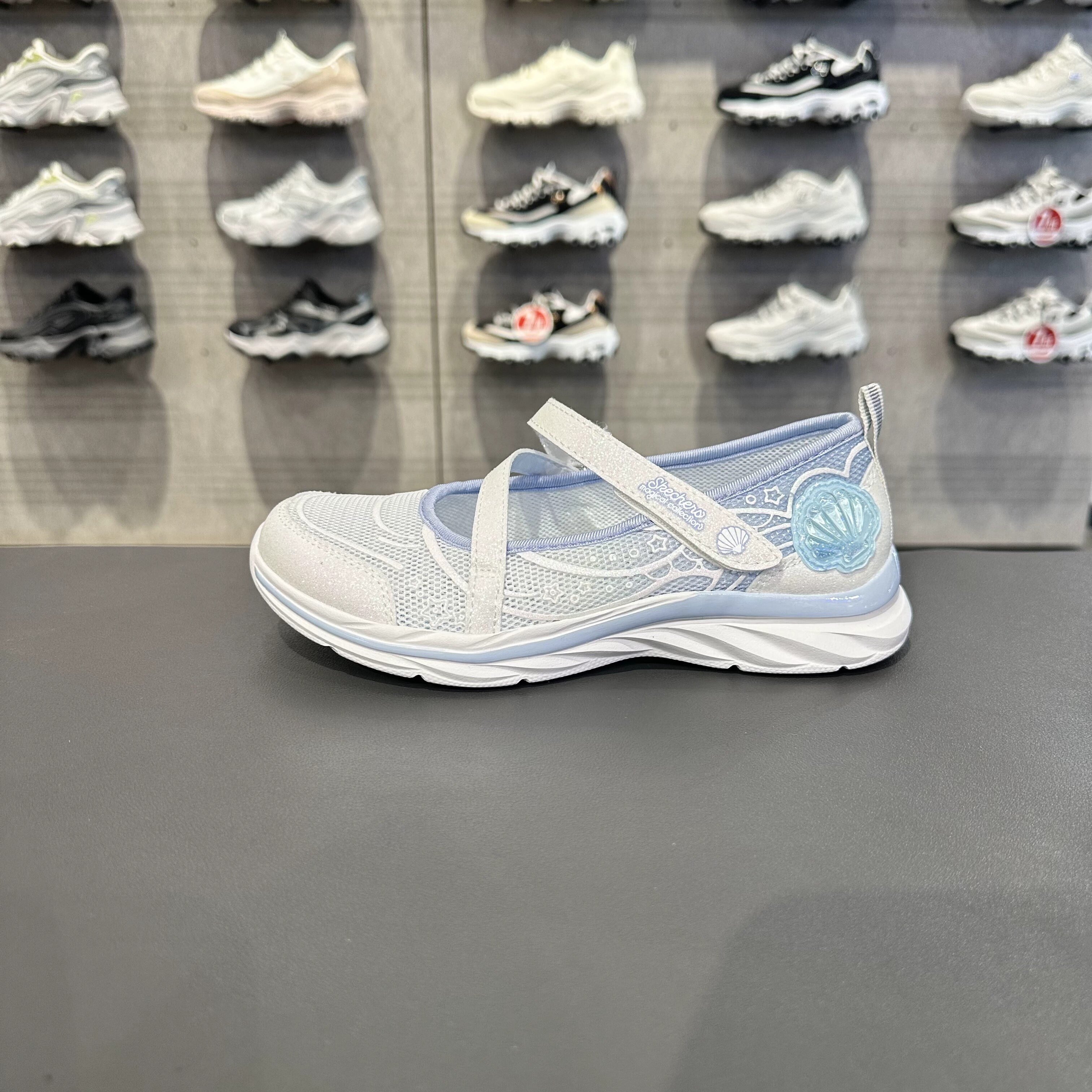 Skechers斯凯奇2026新款春夏季女童透气浅口玛丽珍单鞋319206L