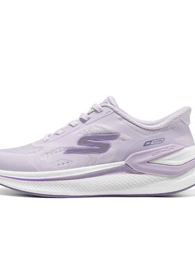 Skechers斯凯奇2026新款女士高回弹日常运动绑带专业跑步鞋129782