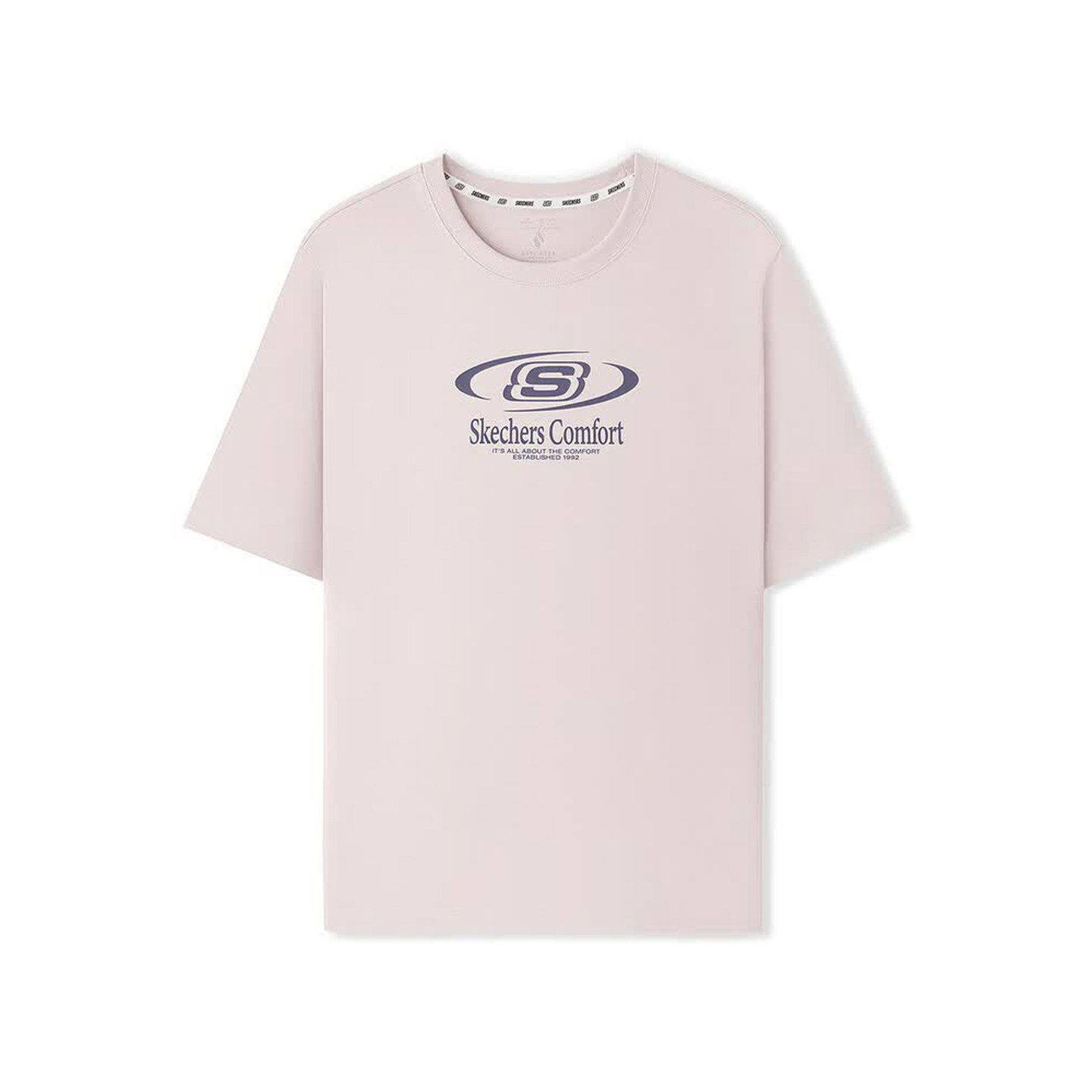 SkechersSKECHERS2026新款春夏季男女透气针织短袖T恤衫L226U007