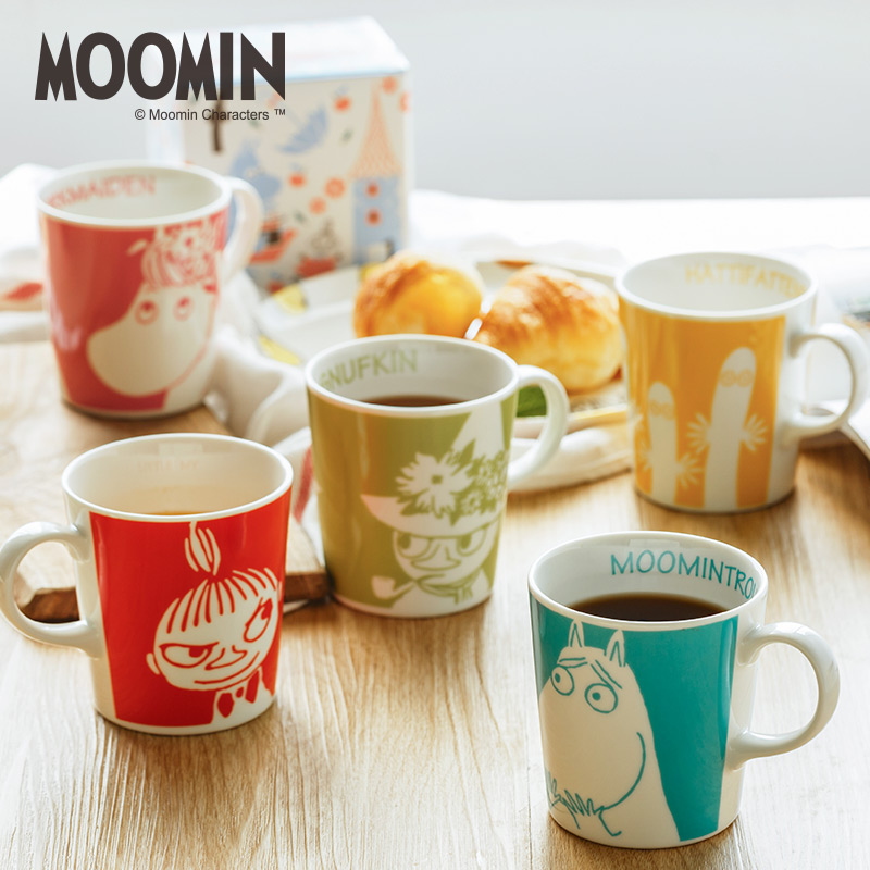 姆明moomin芬兰马克杯陶瓷