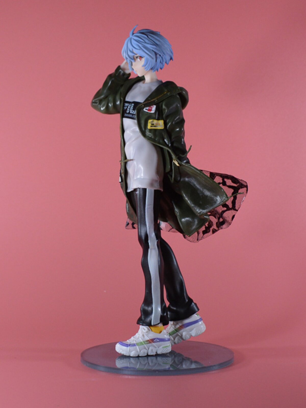 New Century Evangelion, Bolly Polly Eva Hand Lingpoli Trench 코트, 원래 색상 손 메이드 모델