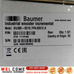 详谈报价 堡盟滑环编码 EIL580 SC10.7FN.00512.A