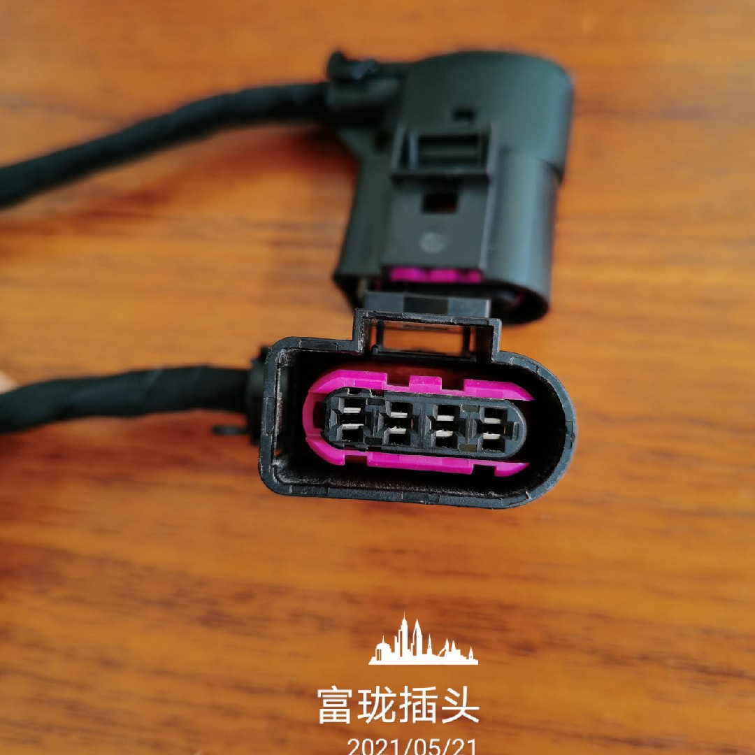 大众新款捷达桑塔纳凌度朗逸ea888高压包点火线圈插头原装拆车