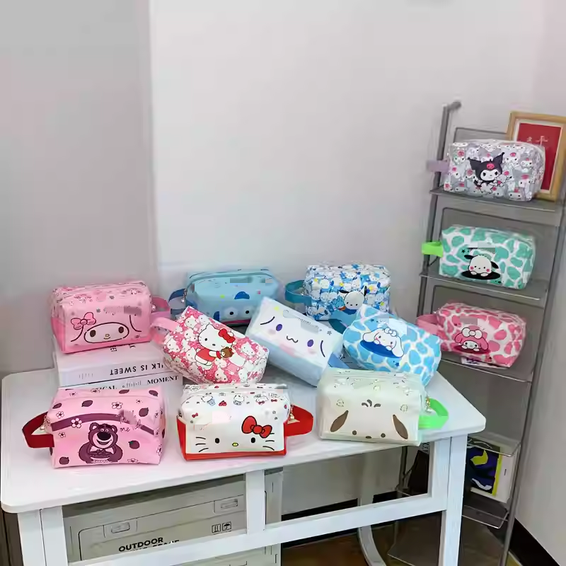 2026新款卡通大容量学生化妆包手提立体化妆瓶收纳袋旅行洗漱包小,箱包皮具/热销女包/男包,手拿包,淘宝优惠券,粉丝福利购,淘宝优惠卷