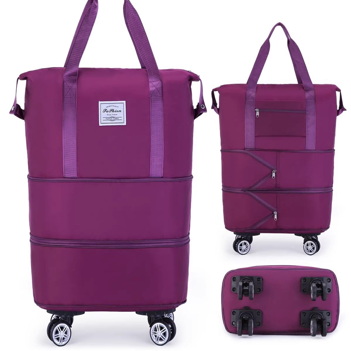 大容量旅行袋女包可套拉杆箱手提行李包出差便携运动收纳袋待产包,箱包皮具/热销女包/男包,旅行袋,淘宝优惠券,粉丝福利购,淘宝优惠卷