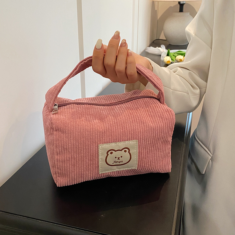 2025新款时尚手拎包手提化妆包女便携化妆品收纳包洗漱包手提包包