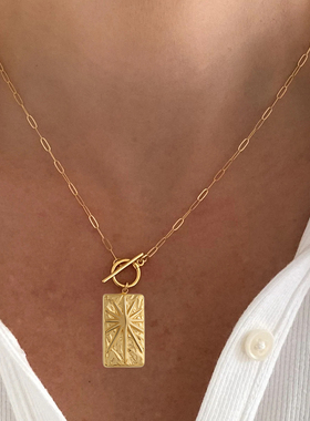 新款钛钢不掉色防过敏项链