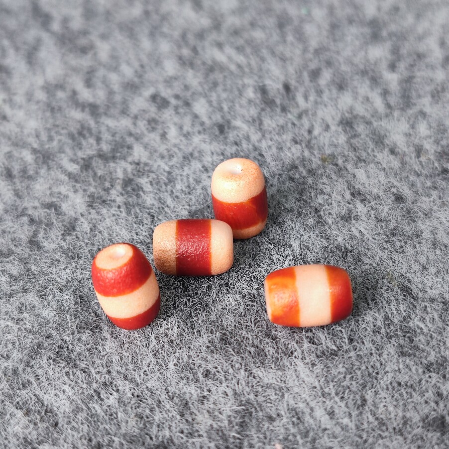 天然玛瑙药师珠桶珠配珠文玩佛珠手串diy配饰散珠腰珠顶珠天珠