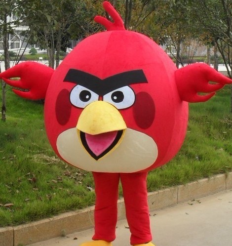 愤怒小鸟卡通人偶服装道具cos