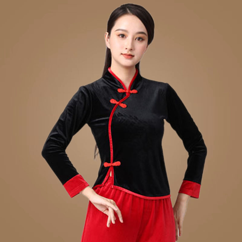 广场舞服装新款秋冬舞蹈服