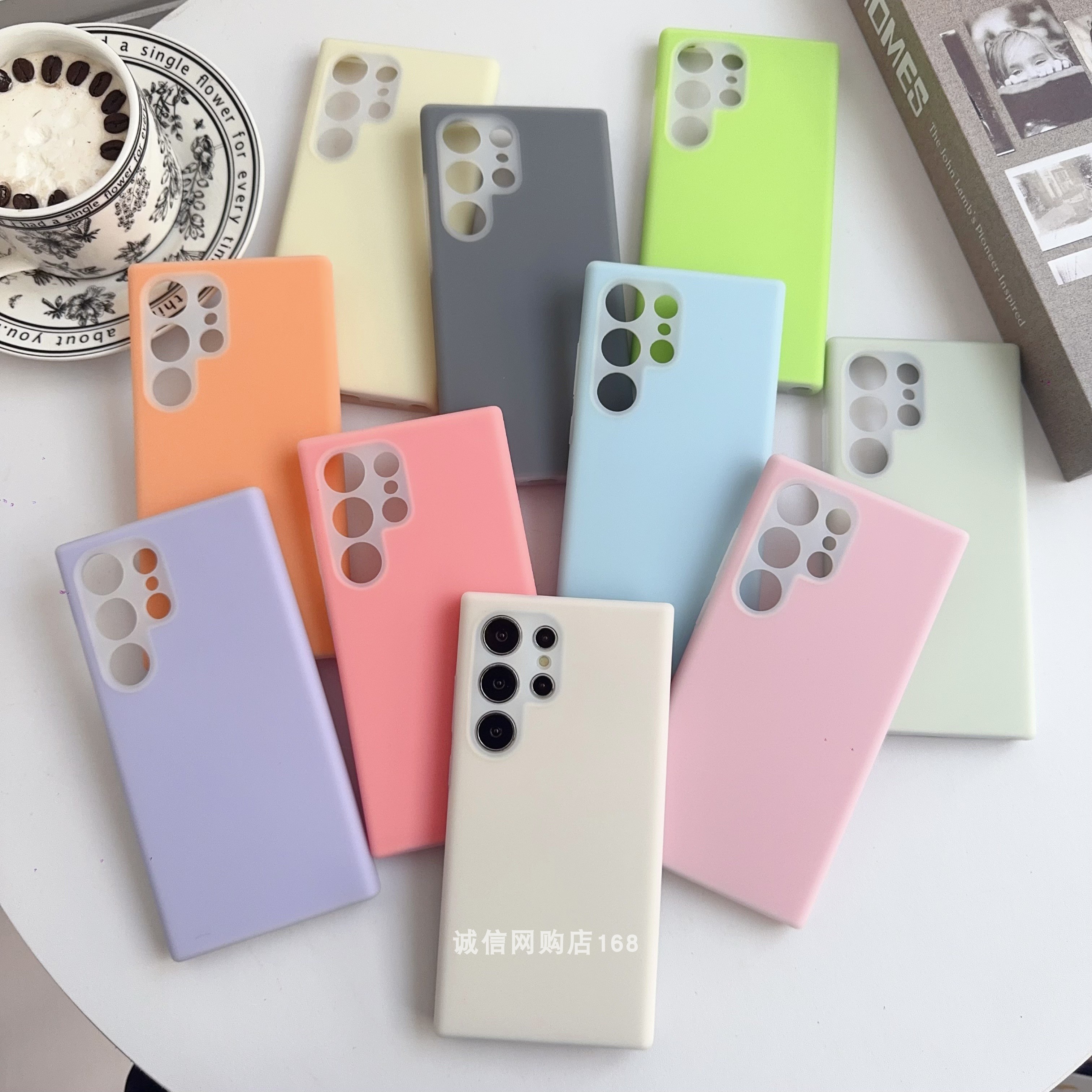 适用三星S25手机壳简约果冻