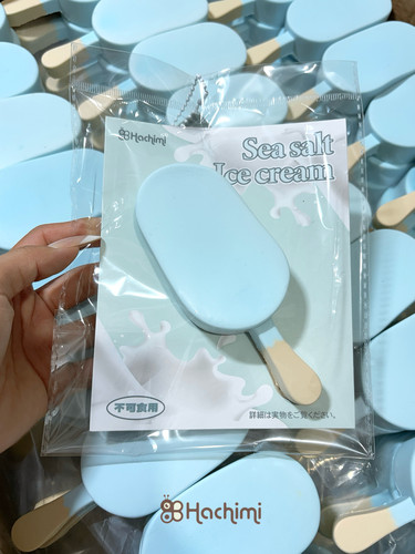 新品hachimi海盐雪糕慢回弹玩具高颜值小红书同款上班上课解压