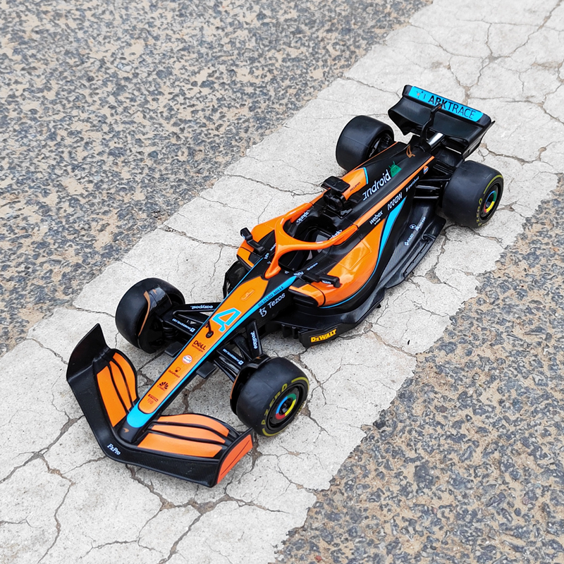 正版124迈凯伦F1MCL36合金车模