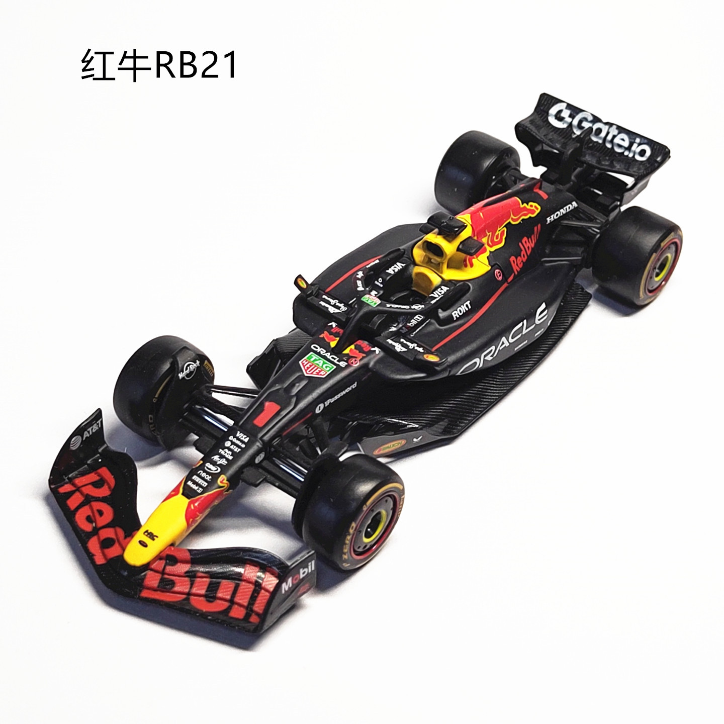 比美高1/43红牛RB21F1方程式赛车