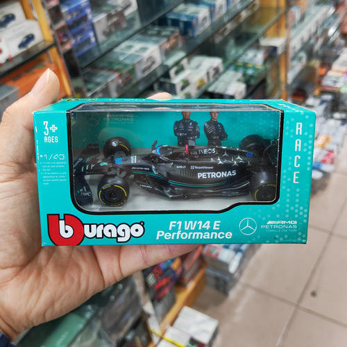 比美高1/43奔驰W14F1方程式赛车
