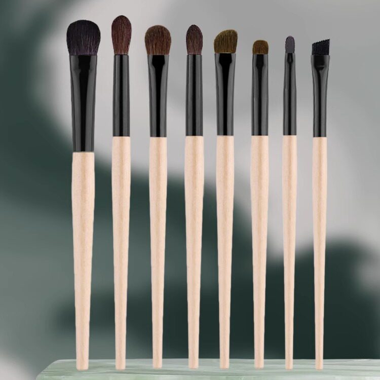 TFACE纯动物毛眼影刷套装小马毛化妆刷鼻影下至细节眼线化妆刷子